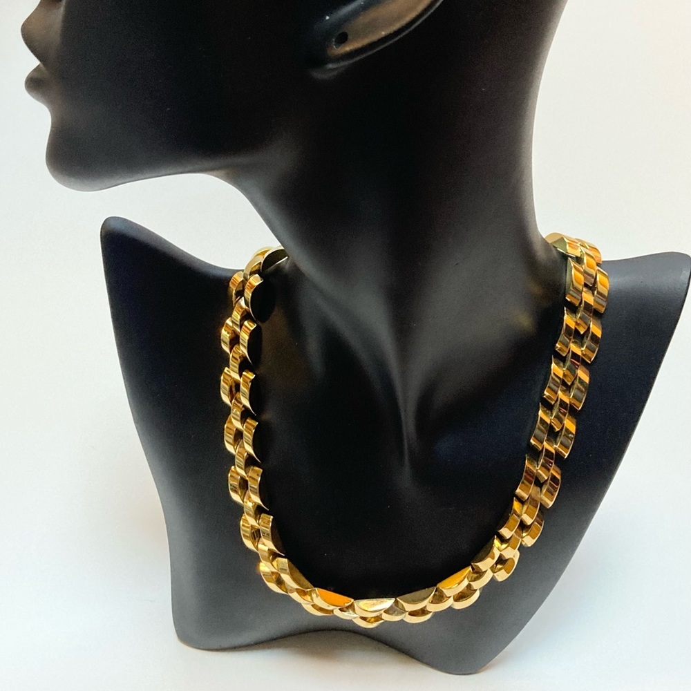 Vintage Heavy Goldtone Large Chain